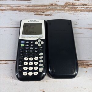 Texas Instruments TI‑84 Plus Graphing Calculator 10‑Digit LCD USB – Used